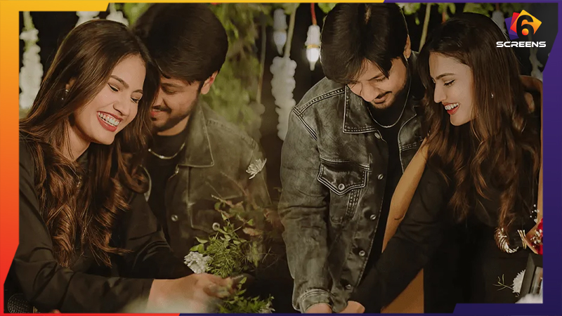Iqra Kanwal’s Stunning Wedding Anniversary Celebration with a Touch of Romance!