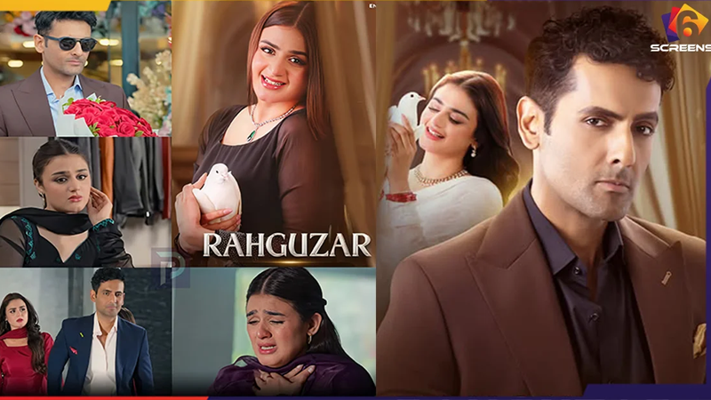 Hira Mani and Mohib Mirza create a buzz with teasers of Rahguzar | Six Screens.