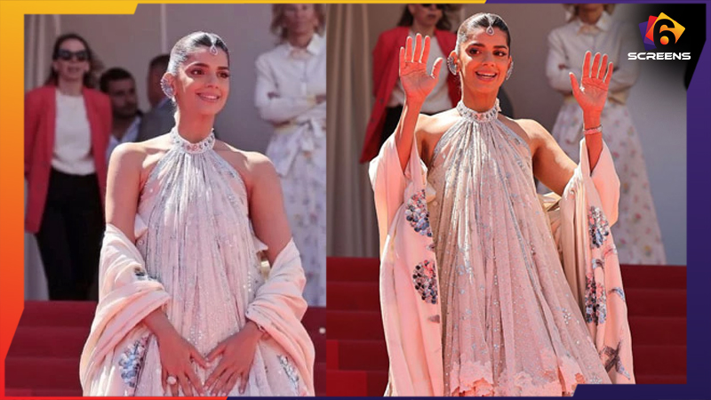 Sanam Saeed Makes Waves at Cannes with a Traditional Pakistani Look