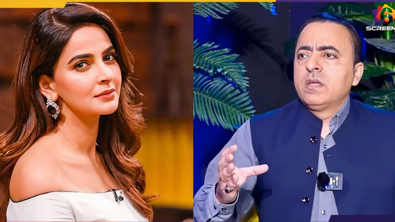 Naeem Hanif Apologizes to Saba Qamar in Public | Six Screens