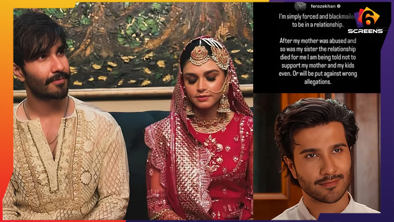 Feroze Khan’s Instagram story: Real Marriage Trouble or Just an Angry Post? | Six Screens