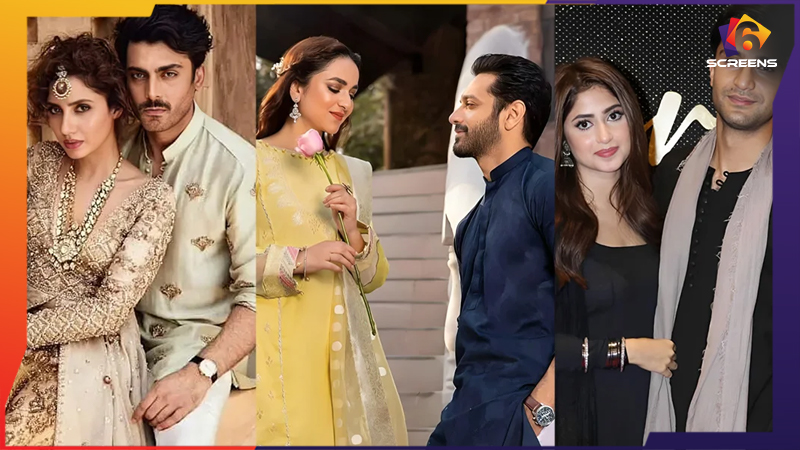 Top 10 Pakistani Couples with the Best On-Screen Chemistry | Six Screen