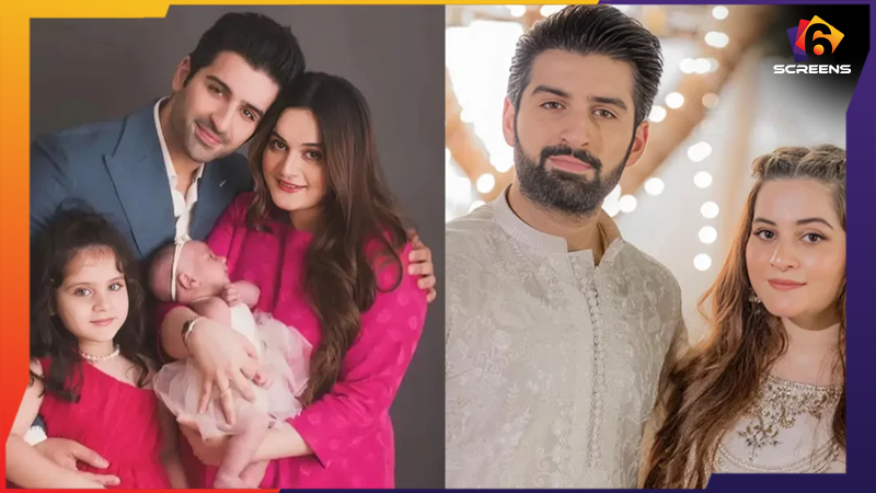 Aiman Khan and Muneeb Butt Blessed with Their Third Daughter – A New Addition to the Family