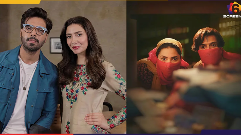 The Teaser of ALBM by Mahira Khan and Fahad Mustafa Creates Hype | Six Screens.