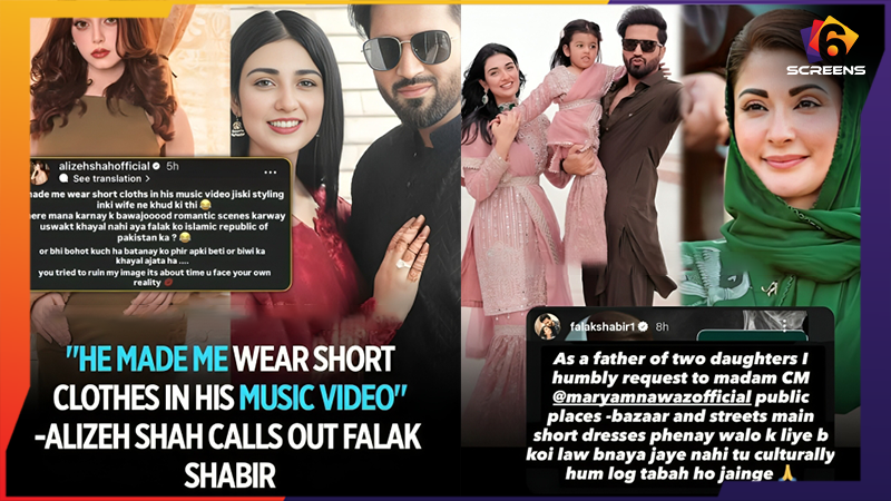 Falak Shabir & Sarah Khan Exposed? Alizeh Shah’s Viral Claims Spark Massive Internet Drama