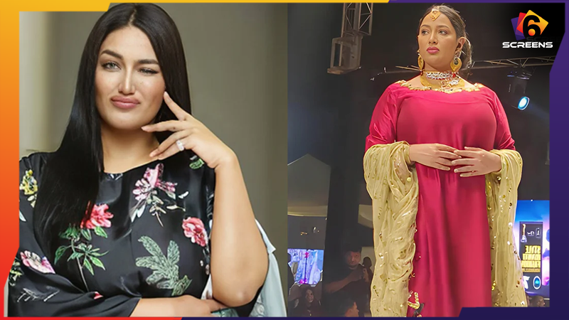 Mathira Fails to Impress Public With Her Ramp Walk | Six Screens