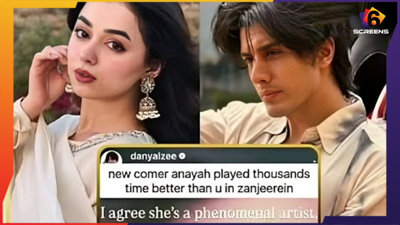 Danyal Zafar Can’t Stop Praising Zanjeerain’s Newcomer Anayah Shahid