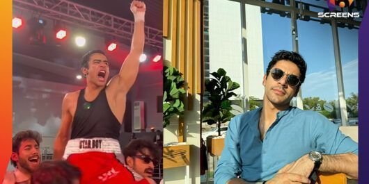 Actor Khushhal Khan Wins His First Amateur Boxing Match