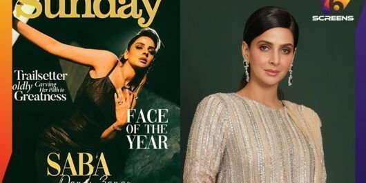 Saba Qamar criticized for Bold Shoot in Sunday Times