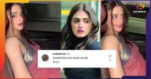 Hira Mani’s Saree Sparks a Storm-SixScreen