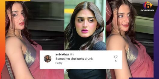 Hira Mani’s Saree Sparks a Storm-SixScreen
