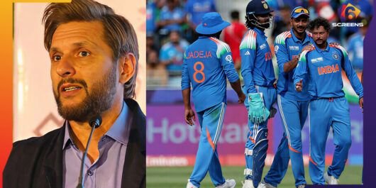 Shahid Afridi’s Courageous Jibe-Sixscreen