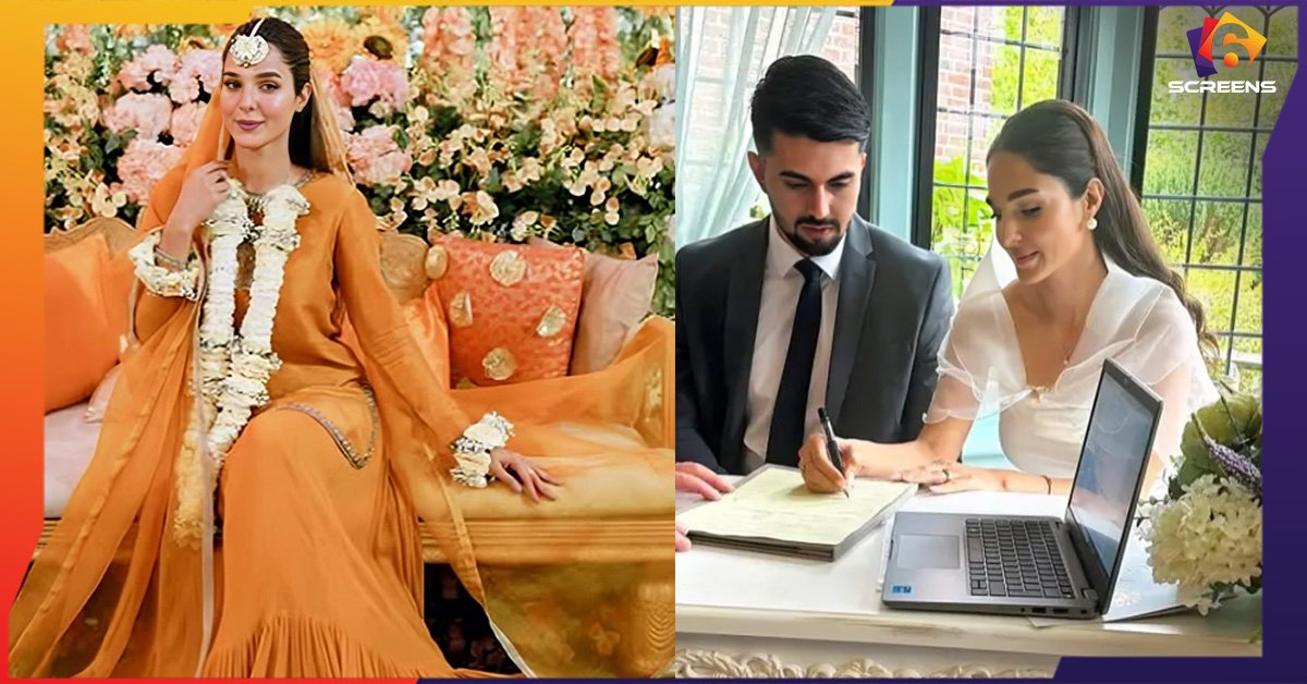 Mehrunisa Iqbal Shares Civil Marriage Pictures with Zackariya Shah | Six Screens
