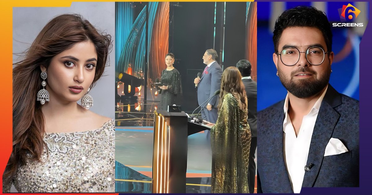 Sajal Aly and Yasir Hussain’s Awkward Moment at the Hum Awards